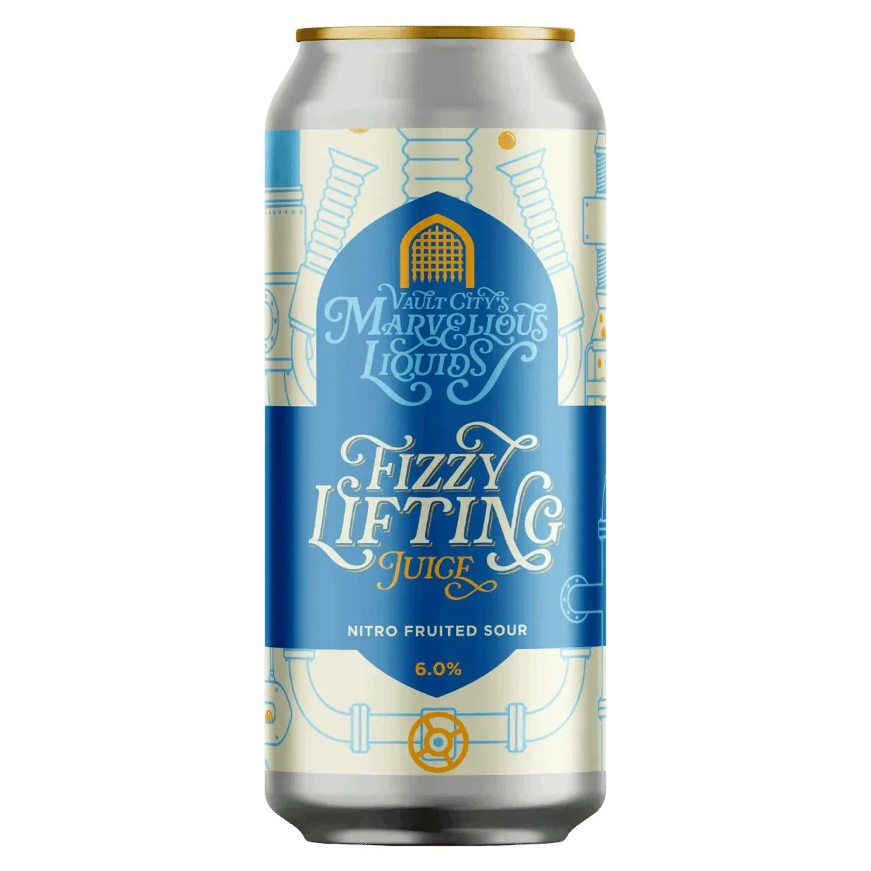 Vault City Marvellous Liquids - Fizzy Lifting Juice Nitro Fruited Sour 440ml (6%)