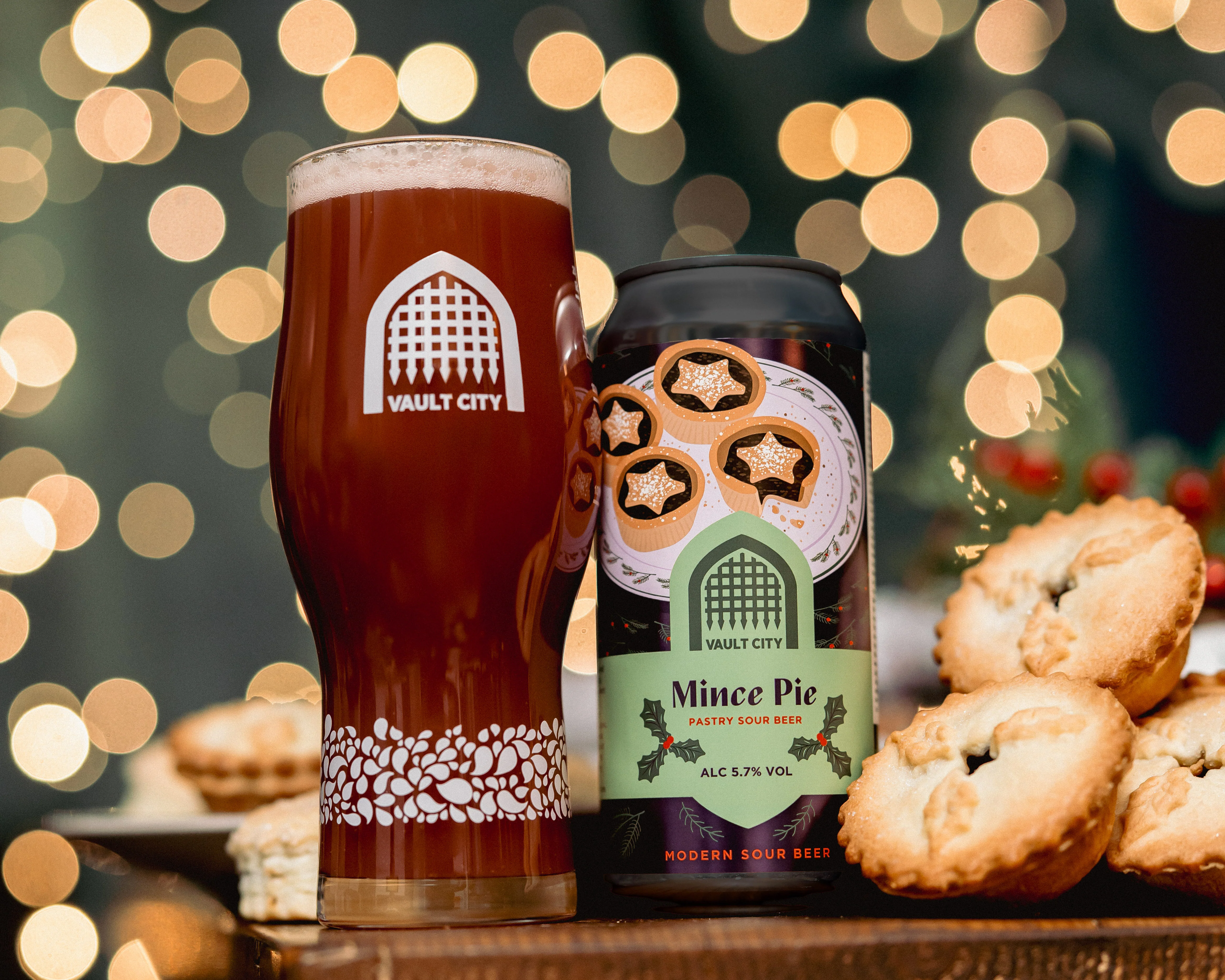 Vault City Mince Pie Pastry Sour 440ml (5.7%) - Image 2