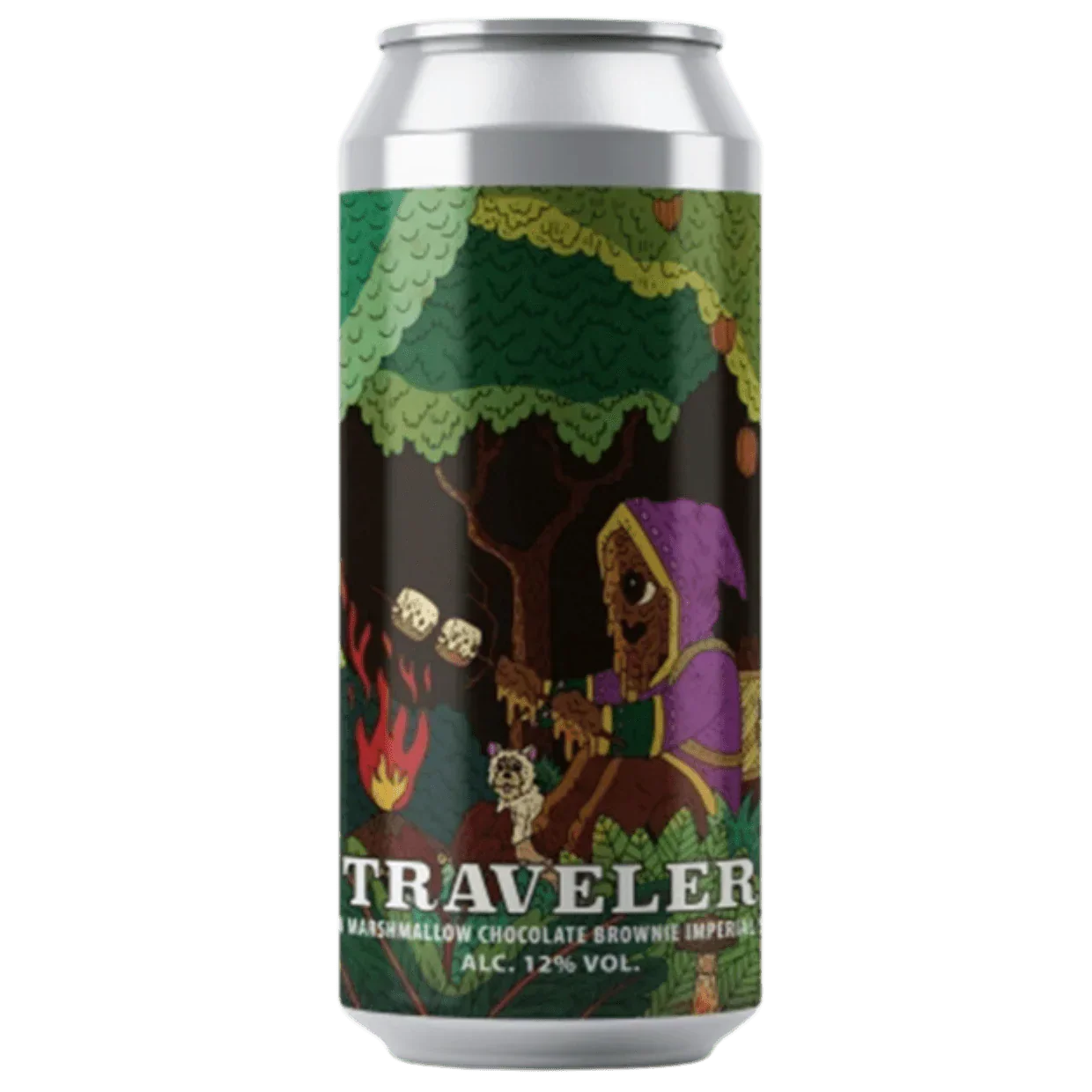 White Dog x Radical Way Collab Traveler Pecan, Marshmallow, Chocolate Brownie Imperial Milk Stout 440ml (12%)